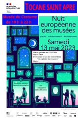 Affiche Nuit européenne musées 2023 Musée costume Tocane Saint-Apre.jpg