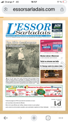 L'Essor sarladais Chansons trad Une.png